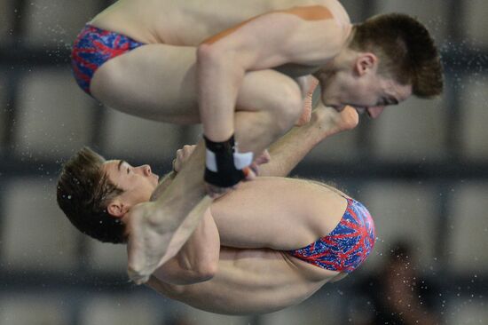 FINA/NVC Diving World Series 2014. Day One