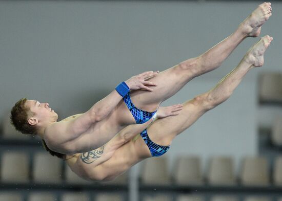 FINA/NVC Diving World Series 2014. Day One