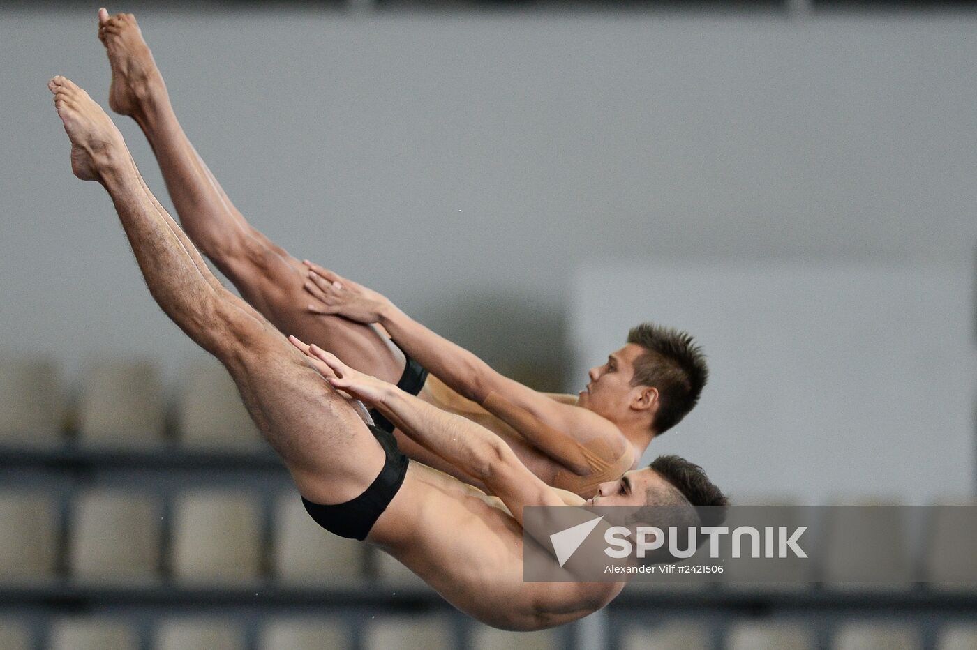 FINA/NVC Diving World Series 2014. Day One