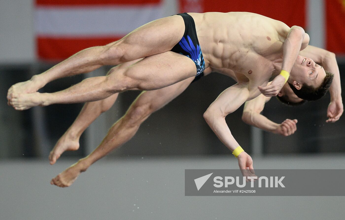 FINA/NVC Diving World Series 2014. Day One