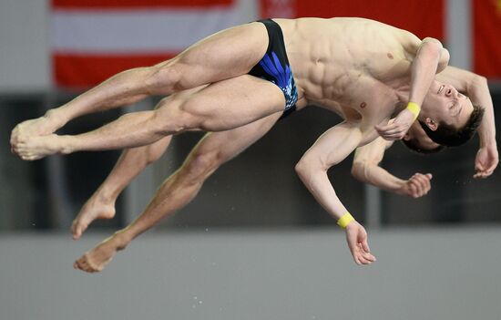 FINA/NVC Diving World Series 2014. Day One