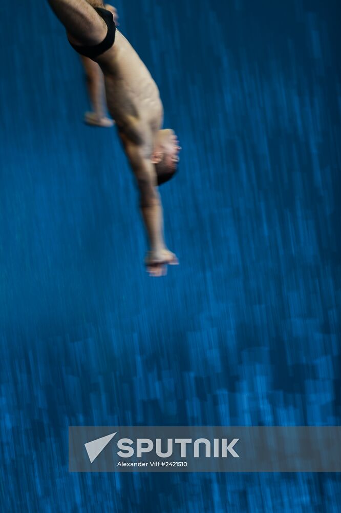 FINA/NVC Diving World Series 2014. Day One