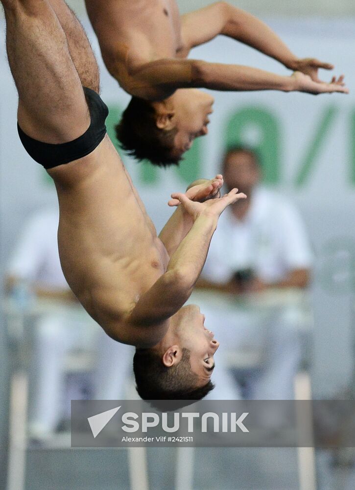 FINA/NVC Diving World Series 2014. Day One