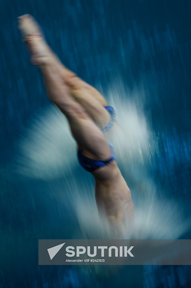 FINA/NVC Diving World Series 2014. Day One