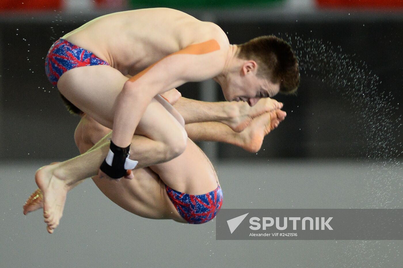 FINA/NVC Diving World Series 2014. Day One