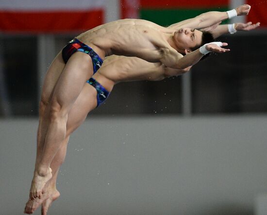 FINA/NVC Diving World Series 2014. Day One