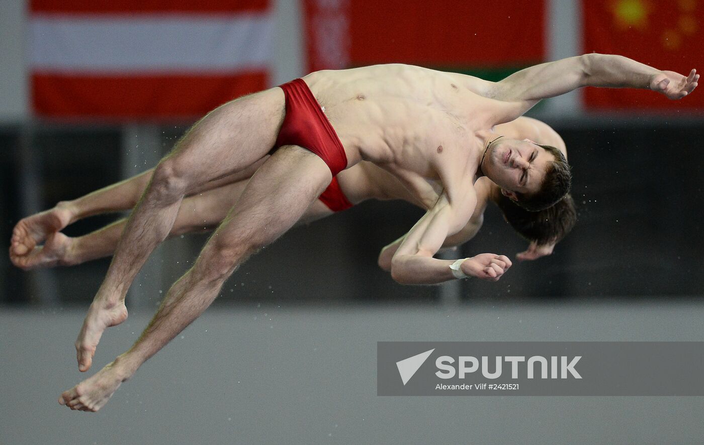 FINA/NVC Diving World Series 2014. Day One