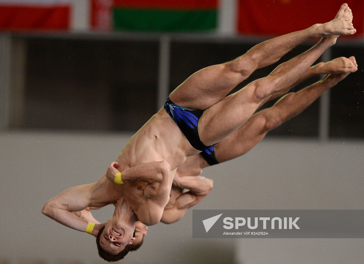 FINA/NVC Diving World Series 2014. Day One