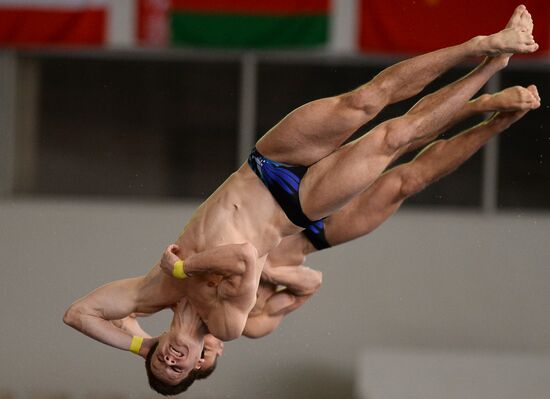 FINA/NVC Diving World Series 2014. Day One