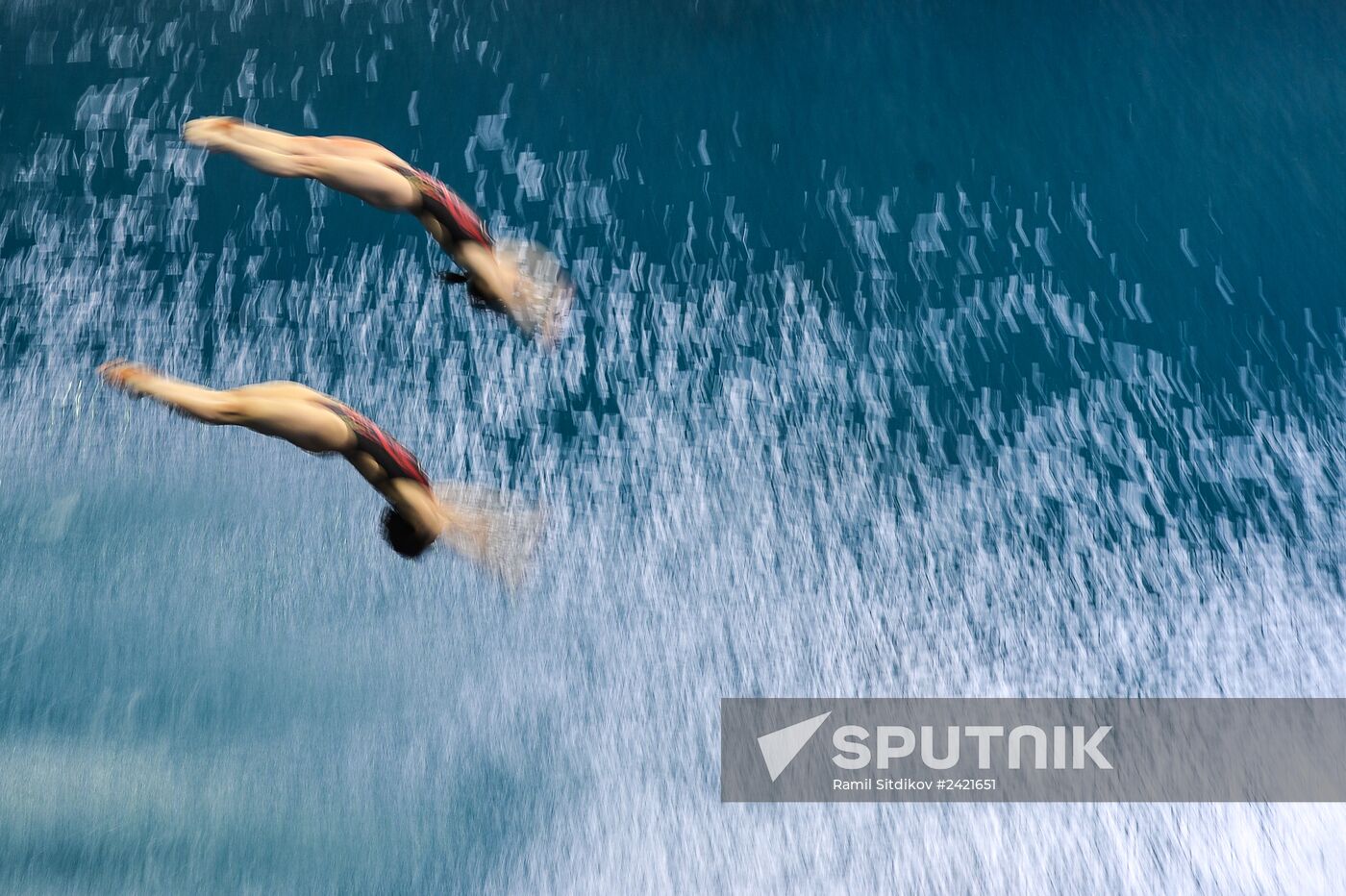 2014 FINA Diving World Series. Day 1