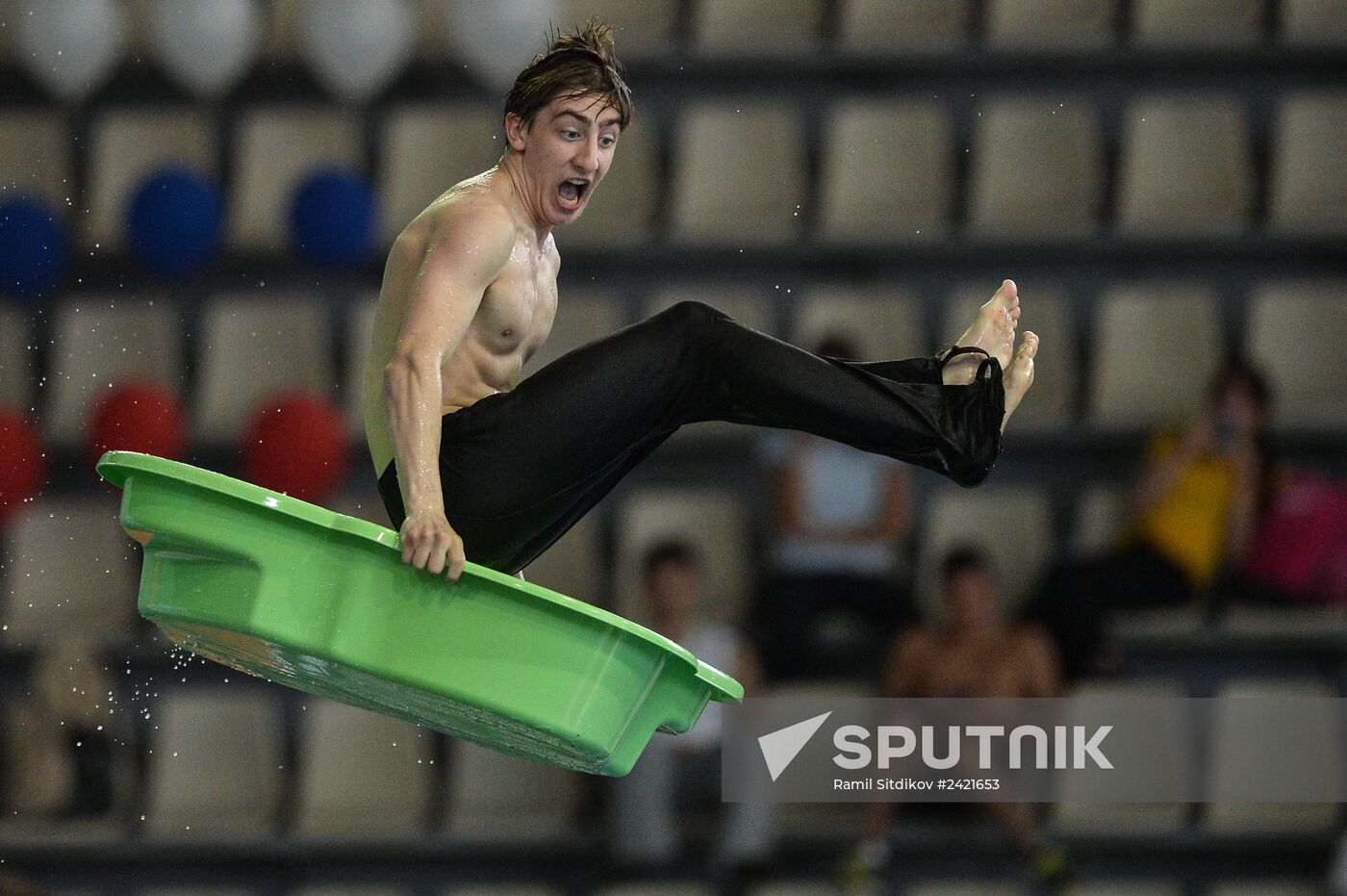 FINA/NVC Diving World Series 2014. Day One