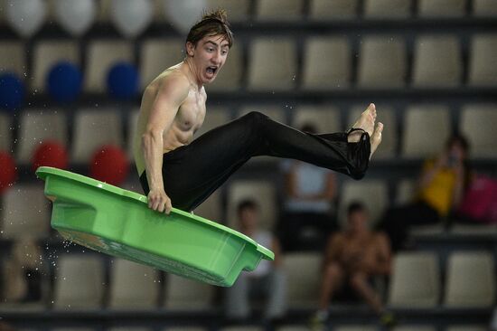 FINA/NVC Diving World Series 2014. Day One