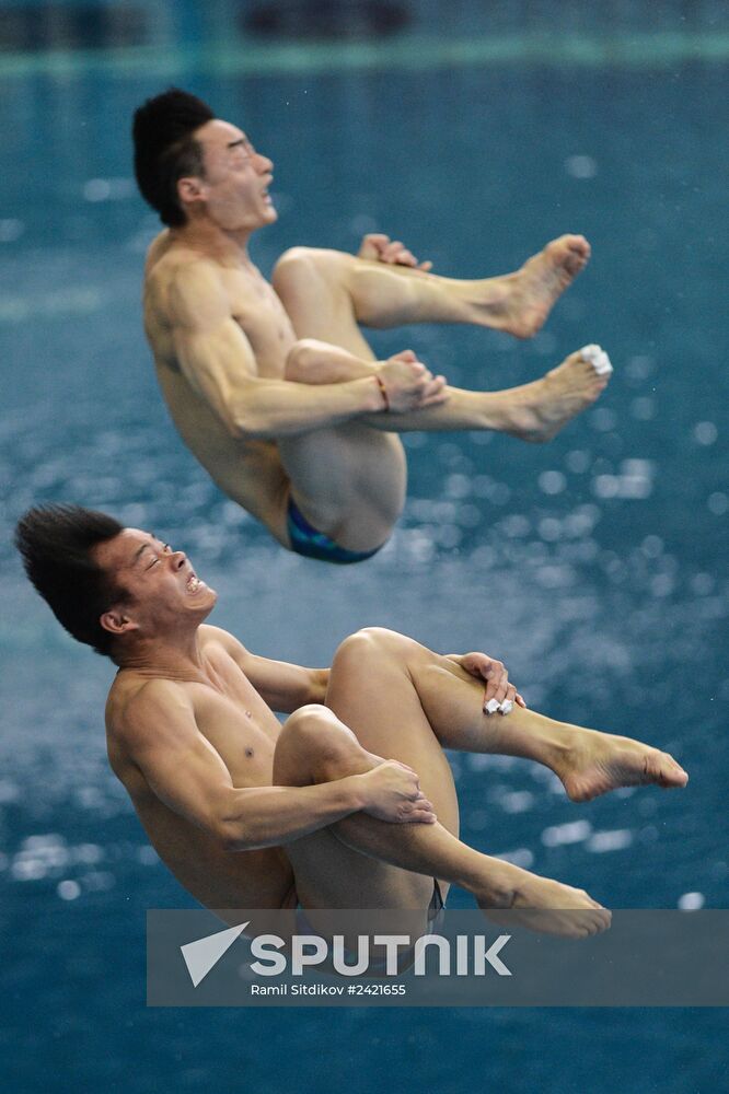 FINA/NVC Diving World Series 2014. Day One