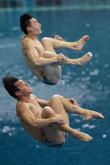 FINA/NVC Diving World Series 2014. Day One