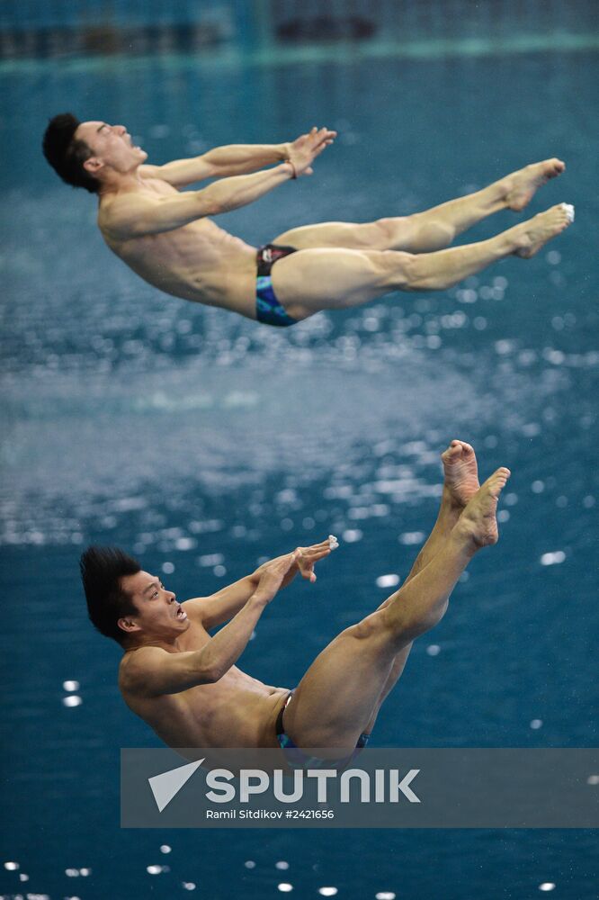 FINA/NVC Diving World Series 2014. Day One