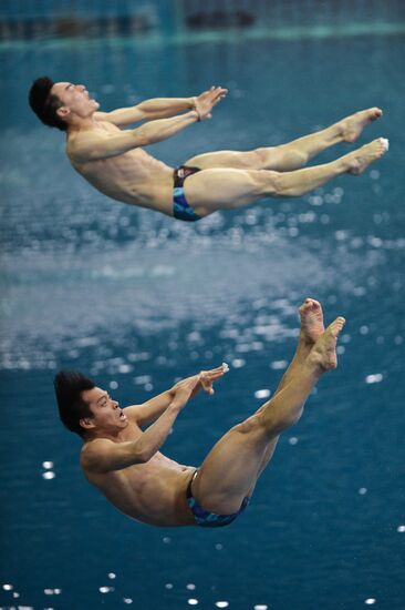 FINA/NVC Diving World Series 2014. Day One