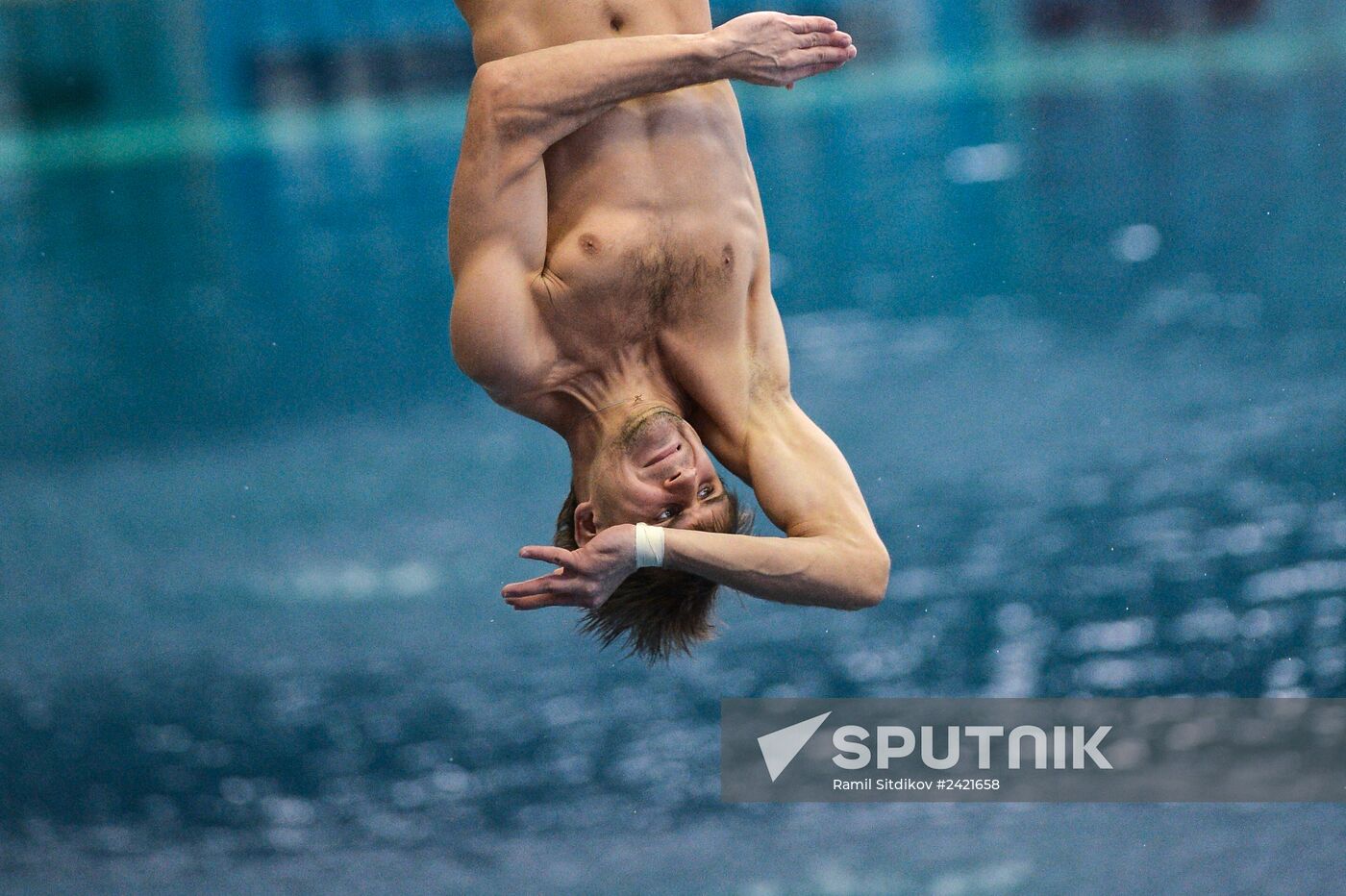 FINA/NVC Diving World Series 2014. Day One