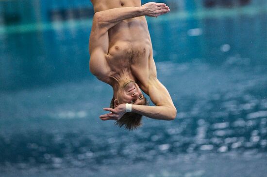 FINA/NVC Diving World Series 2014. Day One