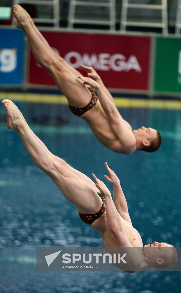 FINA/NVC Diving World Series 2014. Day One