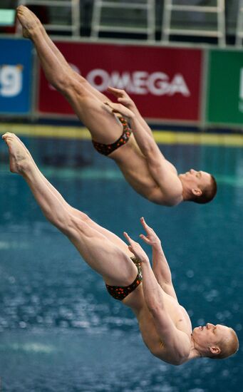 FINA/NVC Diving World Series 2014. Day One