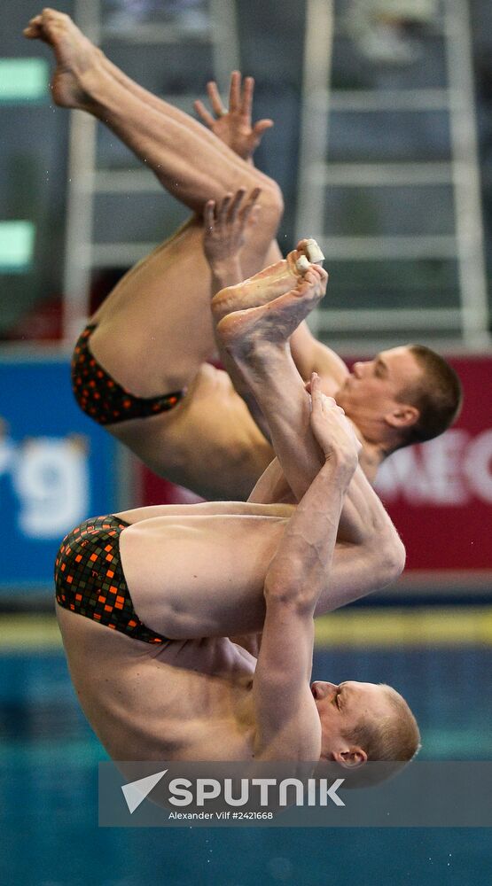 FINA/NVC Diving World Series 2014. Day One