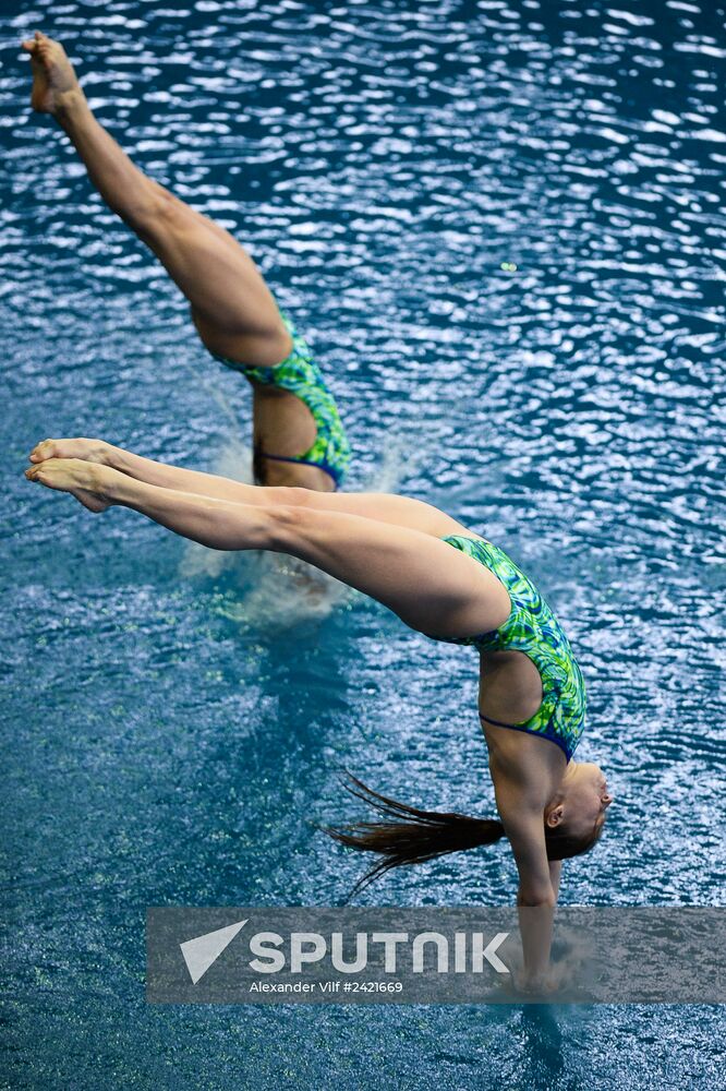FINA/NVC Diving World Series 2014. Day One