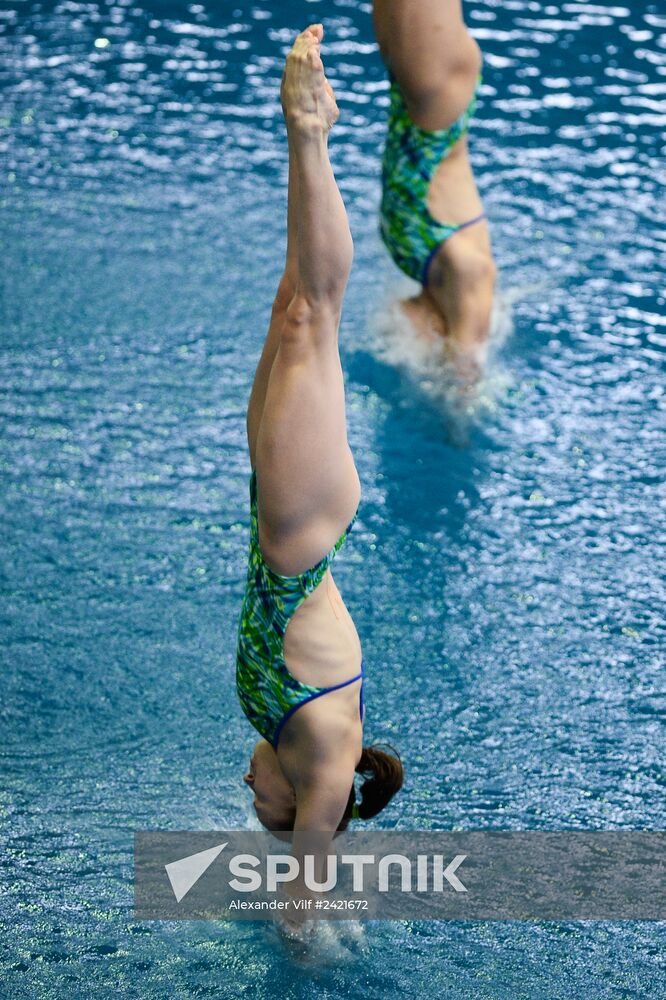 FINA/NVC Diving World Series 2014. Day One