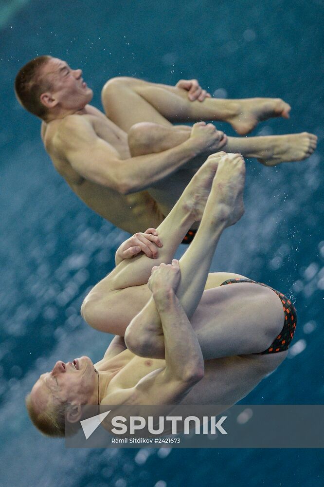 FINA/NVC Diving World Series 2014. Day One