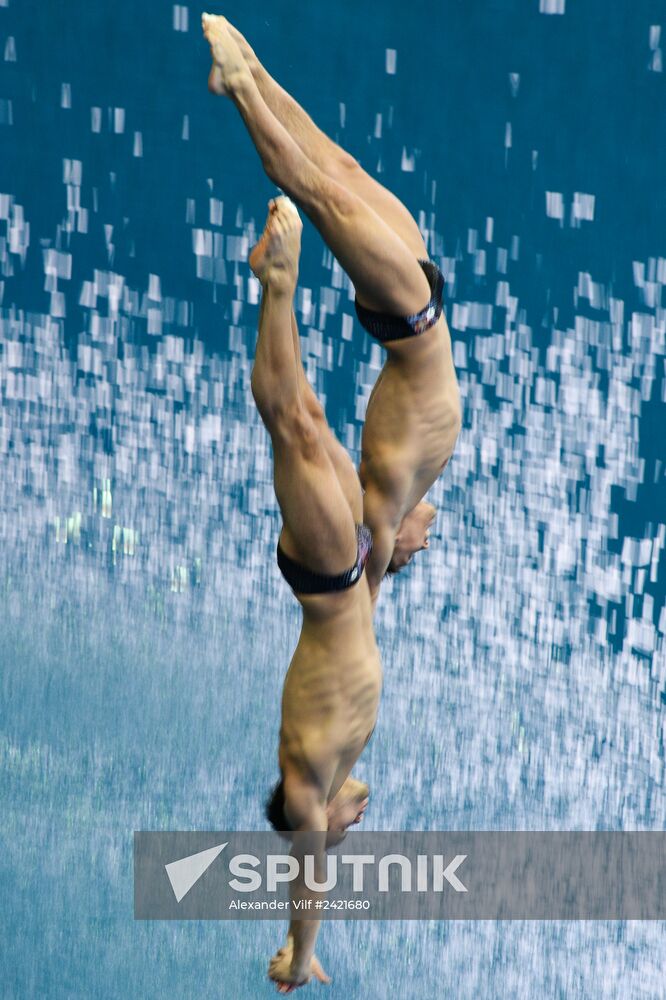 FINA/NVC Diving World Series 2014. Day One