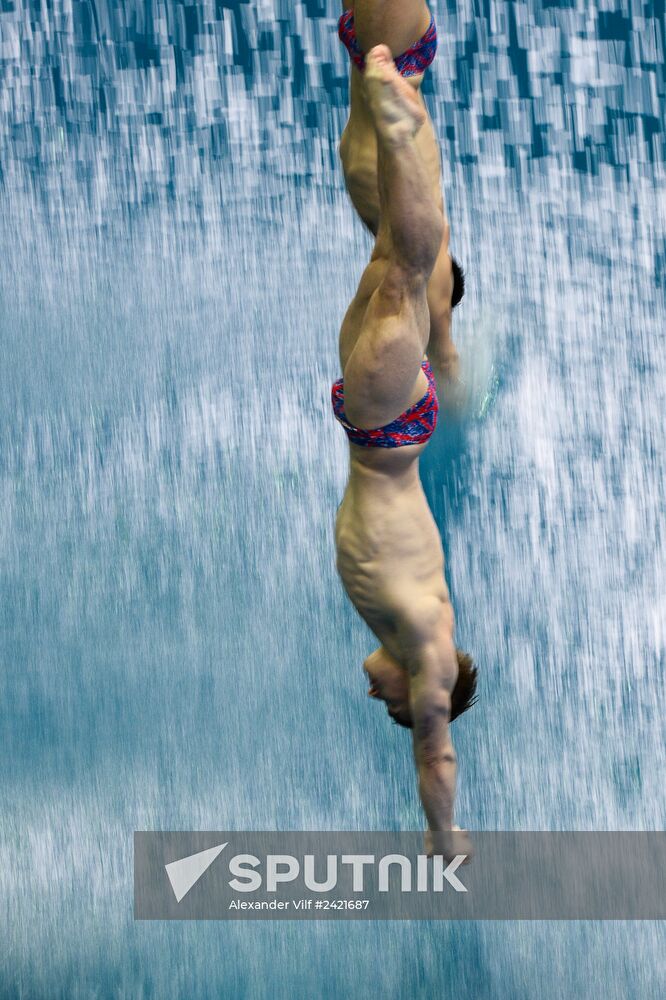 FINA/NVC Diving World Series 2014. Day One