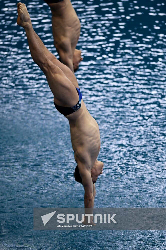 FINA/NVC Diving World Series 2014. Day One