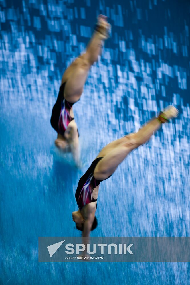 FINA/NVC Diving World Series 2014. Day One