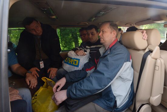 OSCE foreign military observers released in Slavyansk