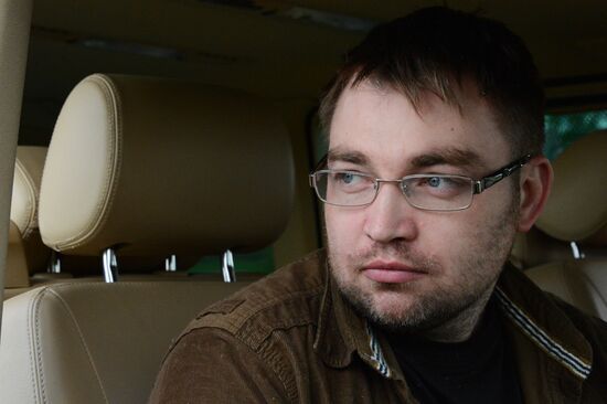 Released OSCE military inspectors arrive in Donetsk