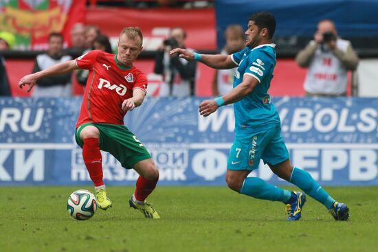 Russian Football Premier League. Lokomotiv vs. Zenit