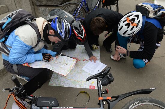 Cycle quest held as part of St. George's Ribbon event