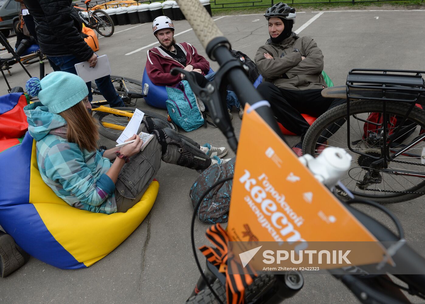Cycle quest held as part of St. George's Ribbon event