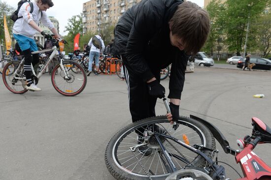 Cycle quest held as part of St. George's Ribbon event