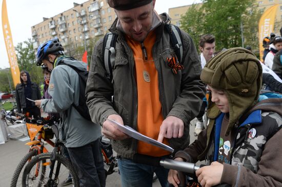 Cycle quest held as part of St. George's Ribbon event