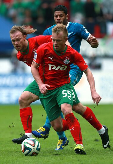 Russian Football Premier League. Lokomotiv vs. Zenit