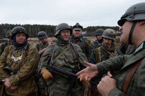 Historic reenactment of Operation Bagration in Yekaterinburg