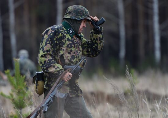 Historic reenactment of Operation Bagration in Yekaterinburg