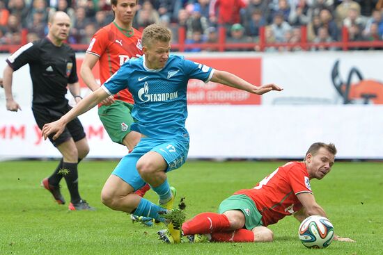 Russian Football Premier League. Lokomotiv vs. Zenit