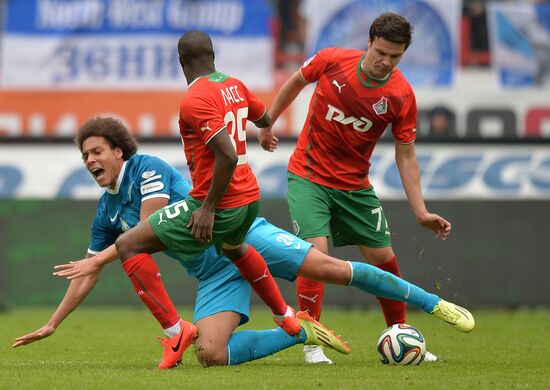 Russian Football Premier League. Lokomotiv vs. Zenit