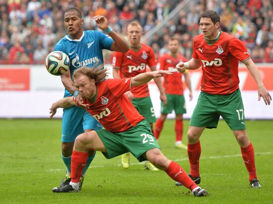 Russian Football Premier League. Lokomotiv vs. Zenit