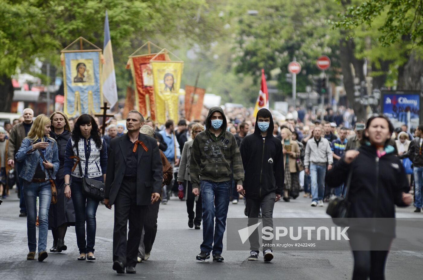 Protesters demand release of those detained in Odessa clashes