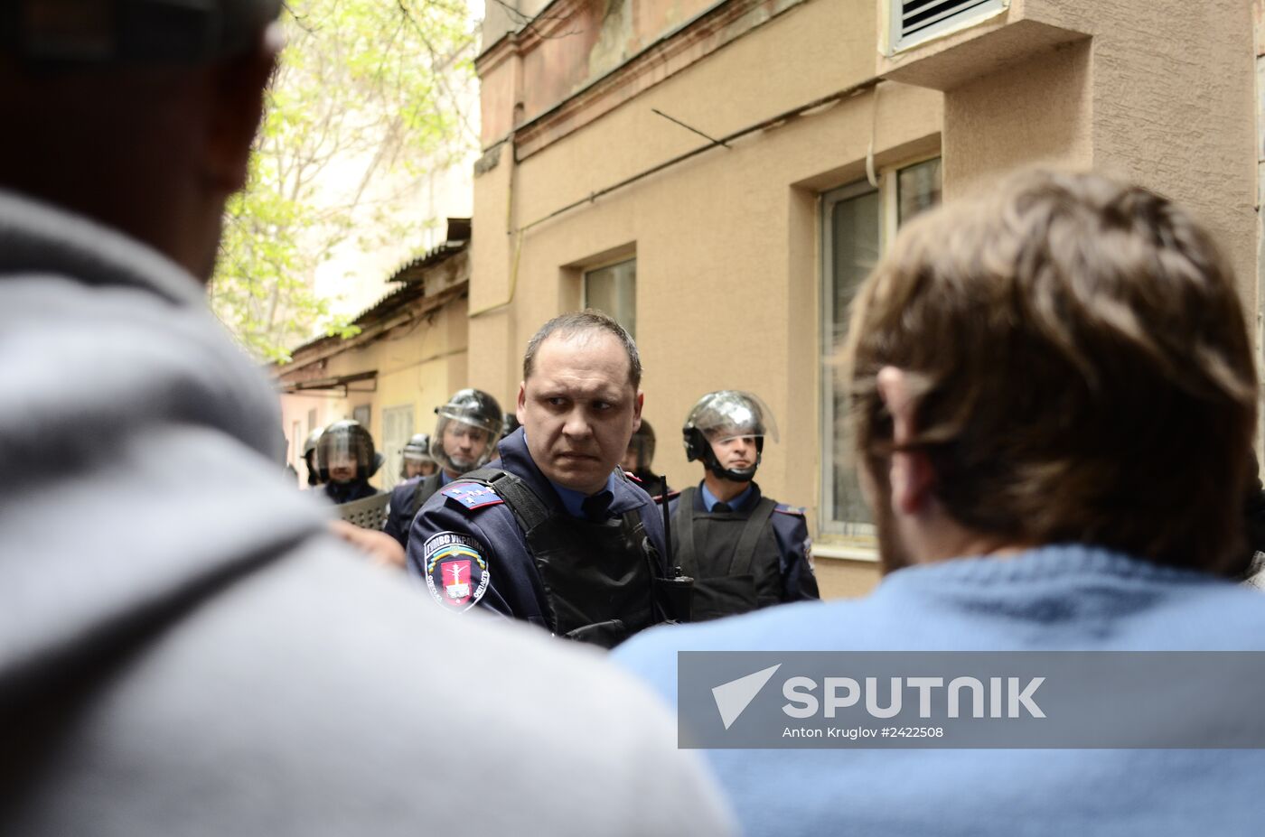 Protesters demand release of people detained after clashes in Odessa