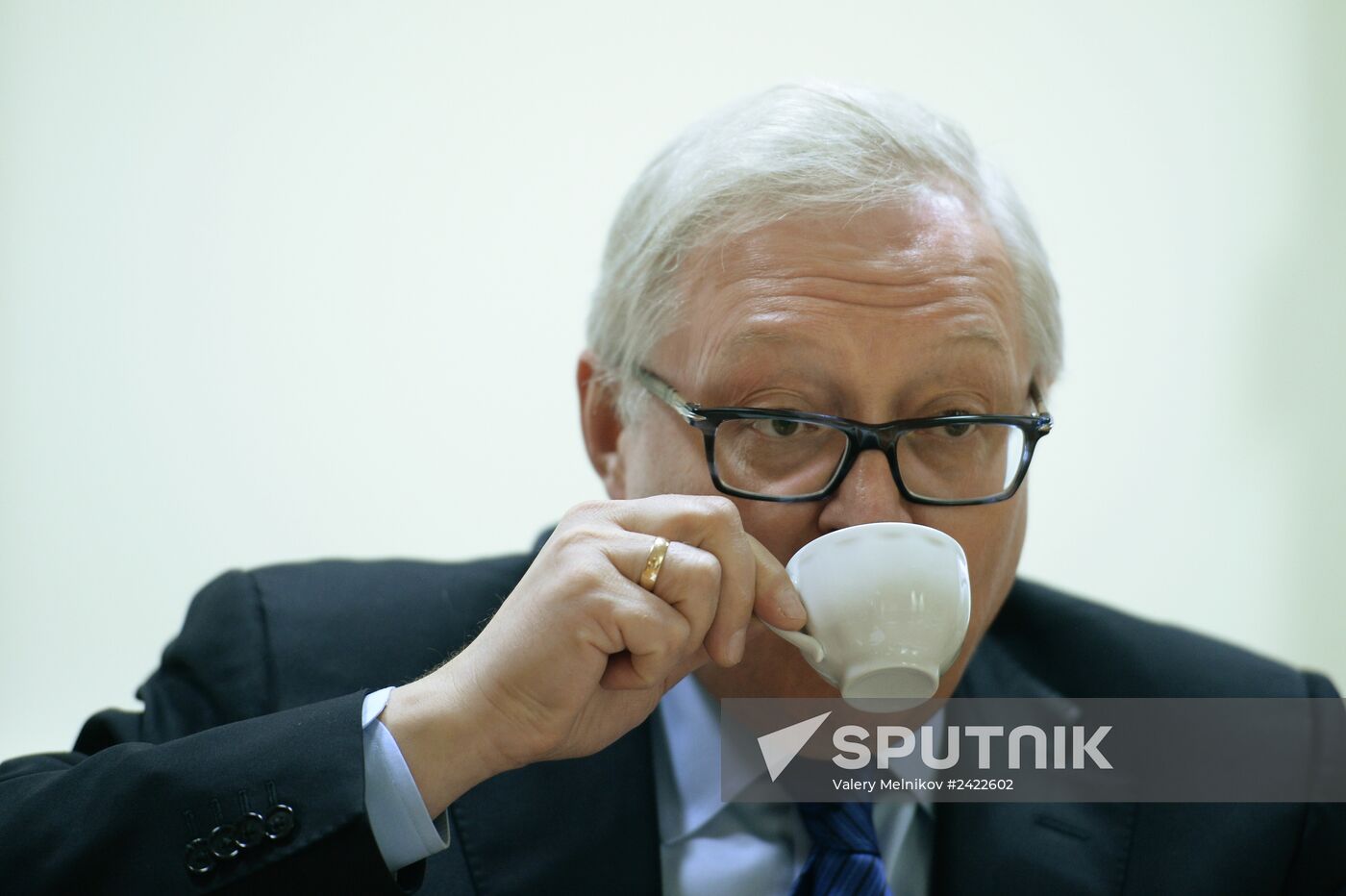 Russian Deputy Foreign Minister Sergei Ryabkov gives interview