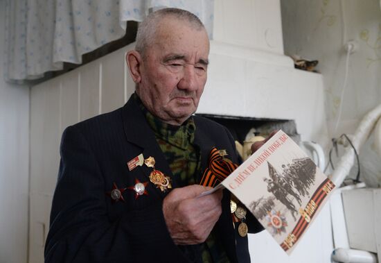 Great Patriotic War veteran congratulated on Victory Day