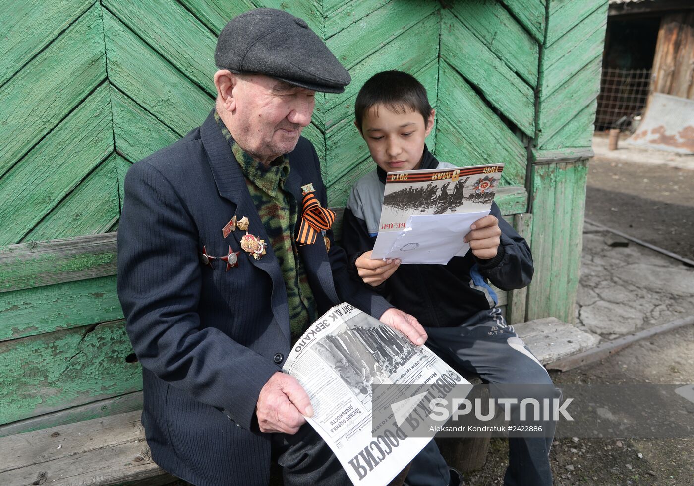 Great Patriotic War veteran congratulated on Victory Day